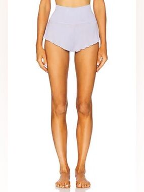 Negative Whipped Mini Short - Violet